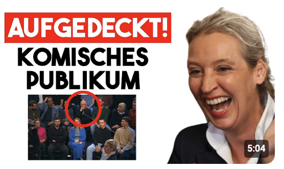 ENTLARVT! ZDF-Fragesteller hat Bezug zu den Grünen!