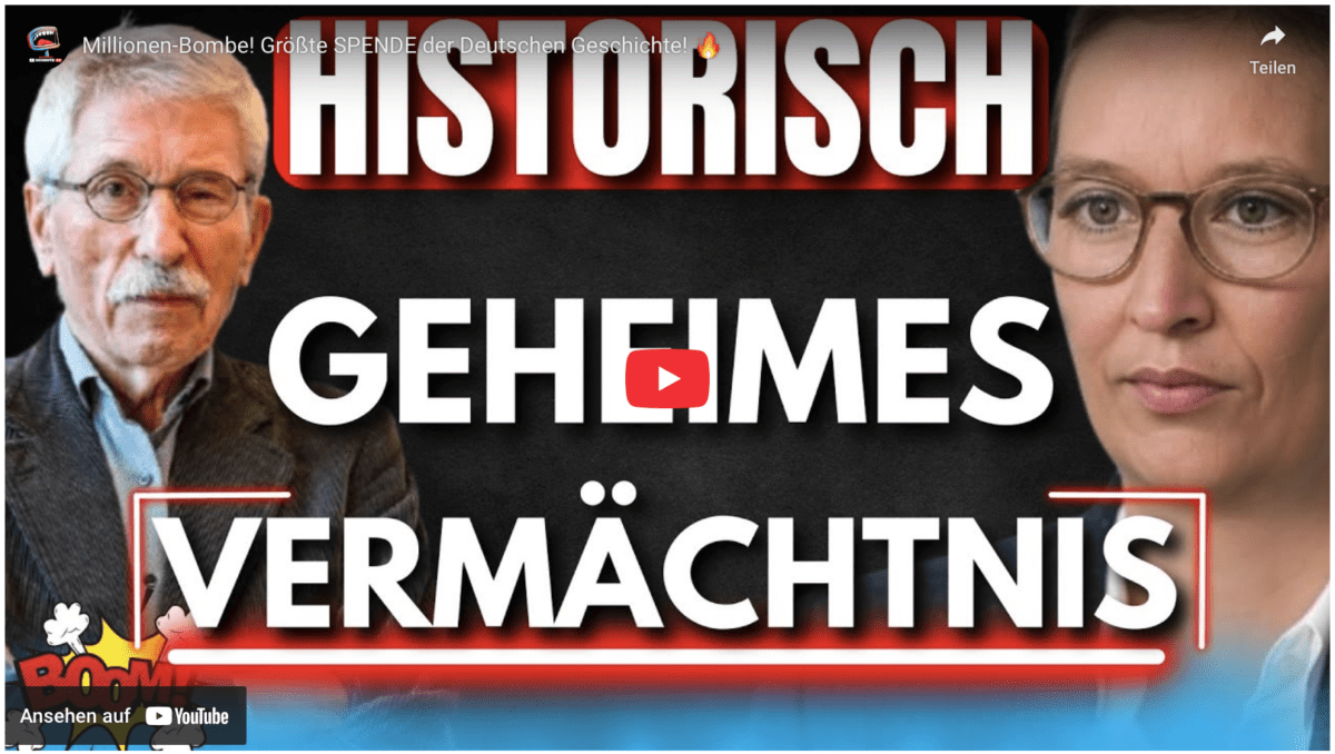 Millionen-Bombe! Größte SPENDE der Deutschen Geschichte! 