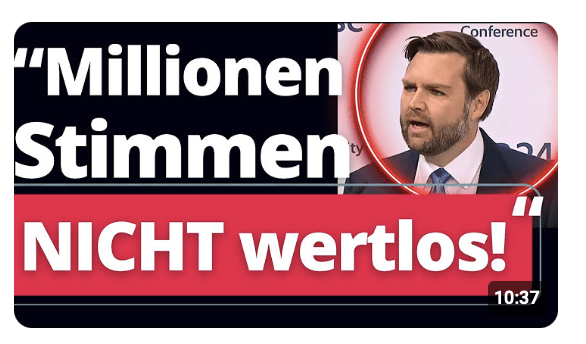 SPEKTAKULÄR: JD Vance greift direkt Friedrich Merz an! HISTORISCHE REDE!