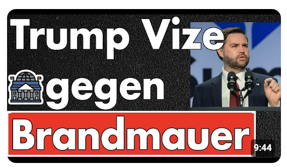 J.D. Vance gegen Brandmauer! US-Vizepräsident rasiert die Politik und bezeichnet die EU als Sowjets!