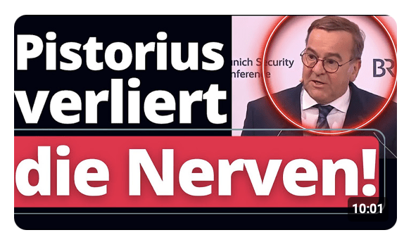 München: Pistorius eskaliert gegen JD Vance!