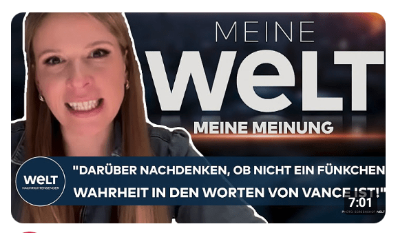 MÜNCHEN: „Darüber nachdenken, ob nicht ein Fünkchen Wahrheit in den Worten von Vance ist!“