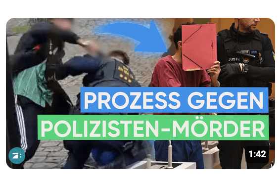 Messer-Attacke Mannheim: Prozess gegen Polizisten-Mörder beginnt