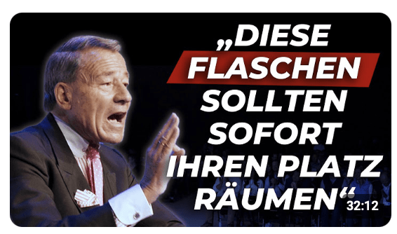 Wolfgang Grupp explodiert auf unserem Event