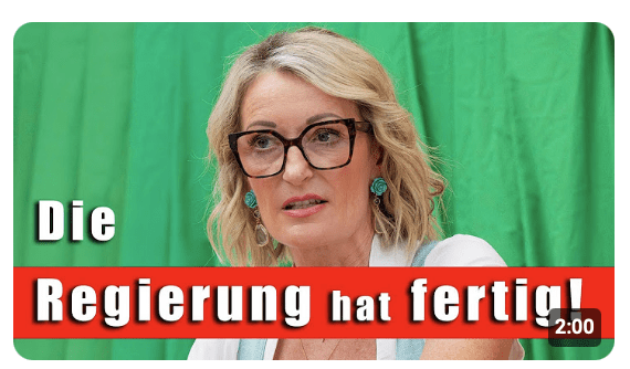 Monika Gruber: Die Regierung hat fertig!