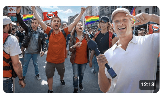 Diese Anti-AfD-Demo hat mich verjagt  (nicht nachmachen!)