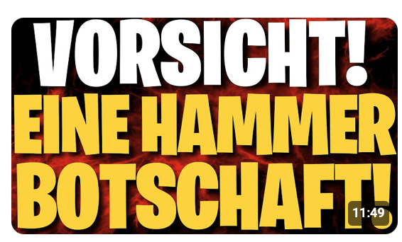 HIOBS-PROGNOSE VON ANDREAS POPP!