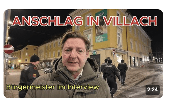 ANSCHLAG IN VILLACH | Bürgermeister meldet sich zu Wort