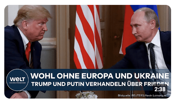 PUTINS KRIEG: Trump macht ernst! USA und Russland verhandeln wohl ohne Europa und Ukraine