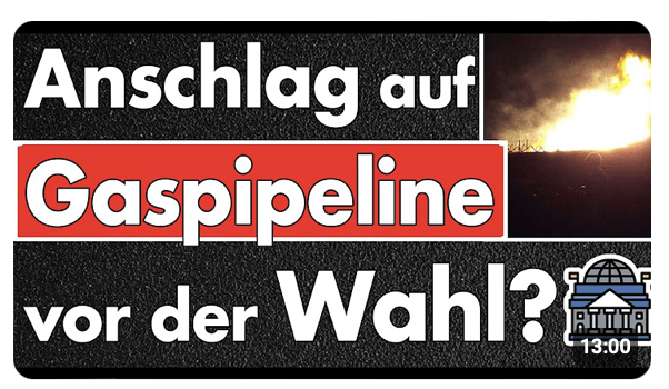 Einfluss aus dem Ausland auf die Wahl? Haltet Europipe II im Auge sonst wird es dunkel hier. LÜKEX18