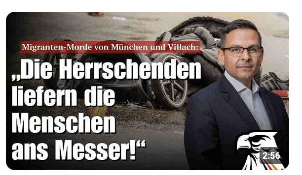 Migranten-Morde von München & Villach: „Die Herrschenden liefern die Menschen ans Messer!“