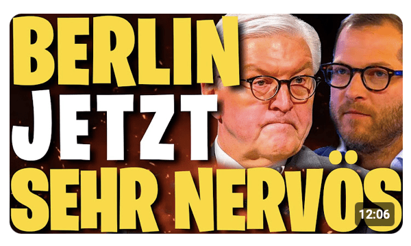 UNGLAUBLICH ! NUN WACKELN DIE STÜHLE !