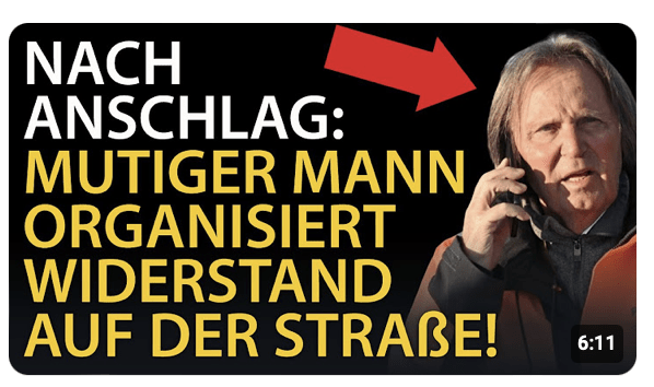 Die Bürger stehen auf! JETZT nimmt es das Volk SELBST in die Hand!