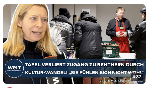 ARMUT IN DEUTSCHLAND: Aufnahmestopp der Tafel Potsdam! Rentner und Bedürftige am stärksten betroffen