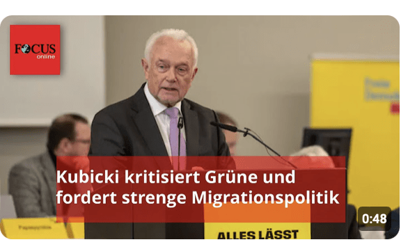 Kubicki-Knall: „Muss mir von 28-jährigem Lümmel der Grünen nicht erklären lassen …“
