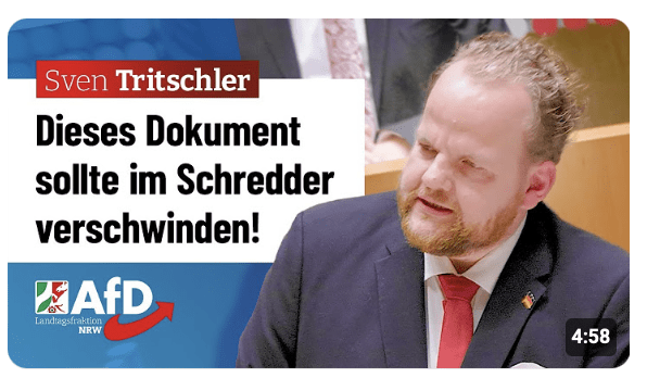 Das stand drin! Dieses Dokument sollte im Schredder verschwinden!