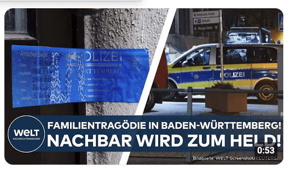 EICHSTETTEN AM KAISERSTUHL: Familiendrama! Vater schießt auf Frau und Kind – Nachbar wird zum Held