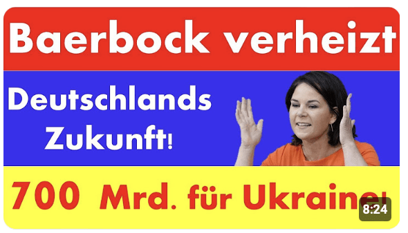 700-Mrd.-Skandal: Baerbocks Blamage! Ministerin verheizt Deutschlands Zukunft!!