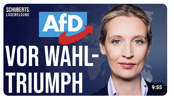 Politik und Medien geschockt + So blau wird Deutschland!