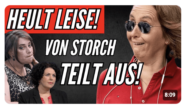 KONTROVERS oder BELEIDIGEN Tessa Ganserer & Ali BSW bekommen ABREIBUNG Beatrix von Storch AfD
