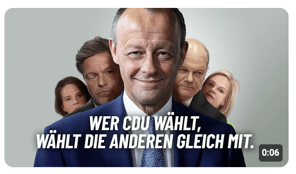 Wer CDU wählt, wählt die anderen gleich mit!