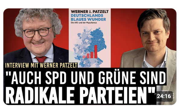 Deutschlands blaues Wunder: Interview mit Prof. Werner Patzelt
