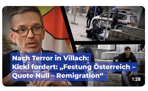 FPÖ: „Islamismuswelle ist importiert“