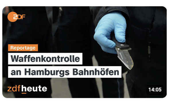 Drogen, Waffen, Messer: Unterwegs mit der Polizei im Hamburger Problemviertel