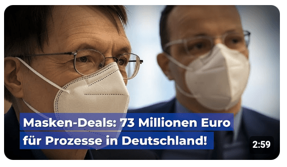 Masken-Deals und Justizkosten: 73 Millionen Euro für Prozesse in Deutschland!