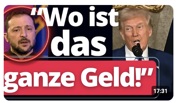 Trumps Schockwarnung an Selenski geht steil!