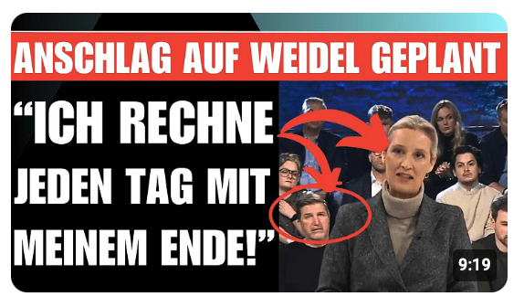 WEIDEL IST IN GEFAHR  DÜSTERE WARNUNG sorgt für TOTENSTILLE im PUBLIKUM „Ich könnte bald weg sein!“