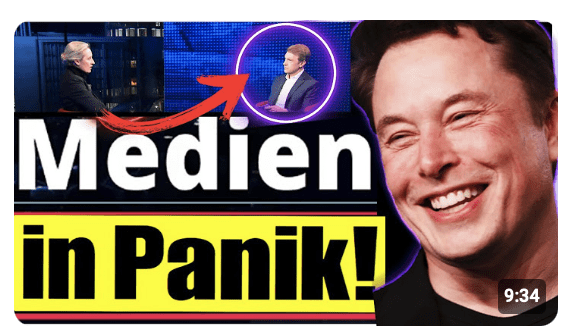 WEGEN ELON MUSK – WEIDEL ERTEILT ARD-REPORTER LEHRSTUNDE