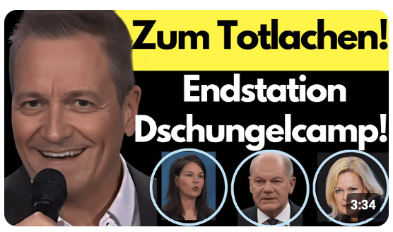 NUHR LACHT!!! NACH DER WAHL IST AMPELTREFFEN im DSCHUNGELCAMP