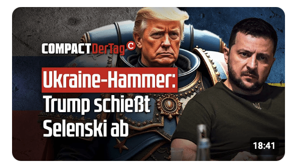 Ukraine-Hammer: Trump schießt Selenski ab