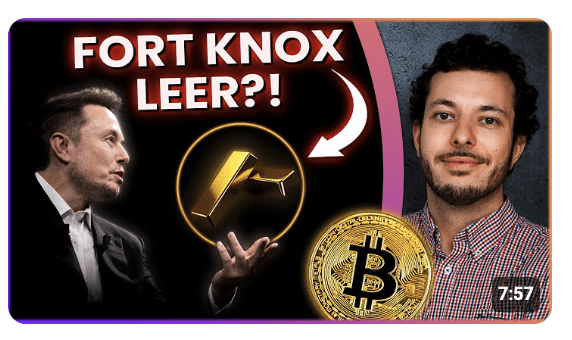 FORT KNOX ist LEER?! MUSK prüft es LIVE!
