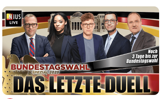 INSA-Umfrage: Merz Punktsieger beim TV-Duell mit Scholz 