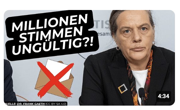 Bundeswahlleiterin verschickt Wahlunterlagen zu spät?!