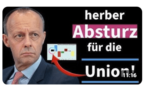 Umfrage: CDU/CSU brechen BRUTAL ein! | AfD triumphiert!