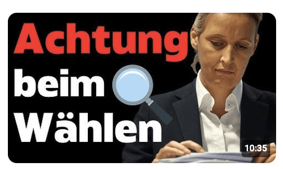 AfD erklärt: Darauf musst du beim Wählen achten!