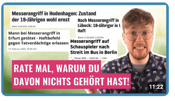 So manipuliert man dich über Messerangriffe