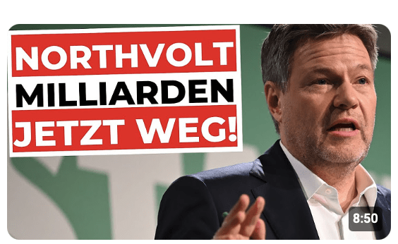 ES WIRD IMMER SCHLIMMER! – NORTHVOLT wird ZERSCHLAGEN undhat MILLIARDEN VERSENKT!