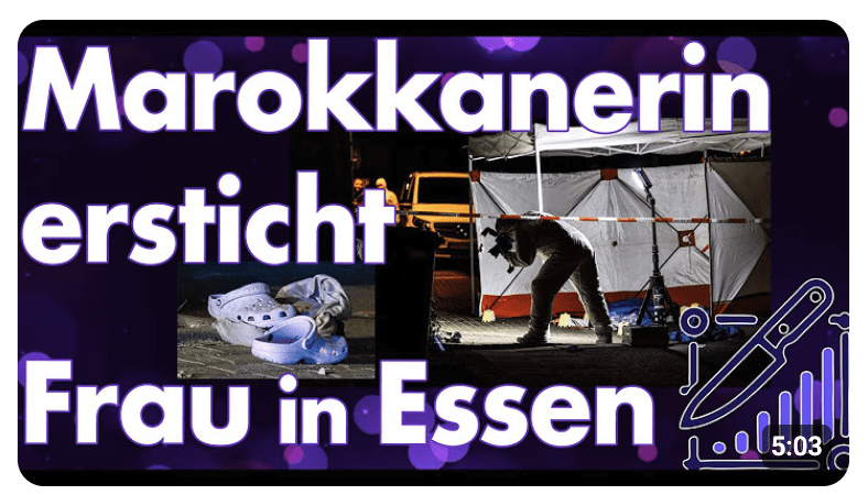Deutsche ersticht Deutsche? Marokkanerin mit doppelter Staatsbürgerschaft machen Sie zur ‚deutschen‘