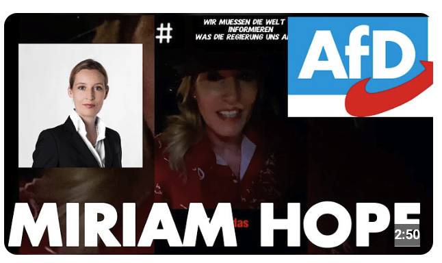 Miriam Hope – Warum die AfD verhindert werden soll! – Trump Regierung & Co. – 21.02.2025