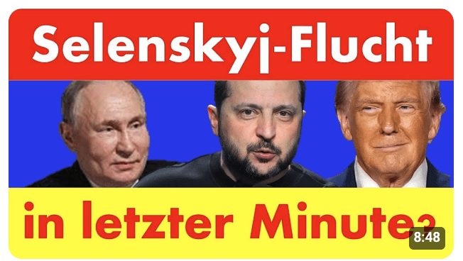 Dramatische Wende: Selenskyj vor Flucht! Ukraine am Abgrund!
