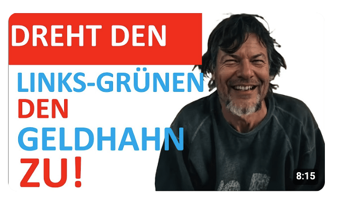 Kein Geld mehr für links-grünen Wahnsinn!