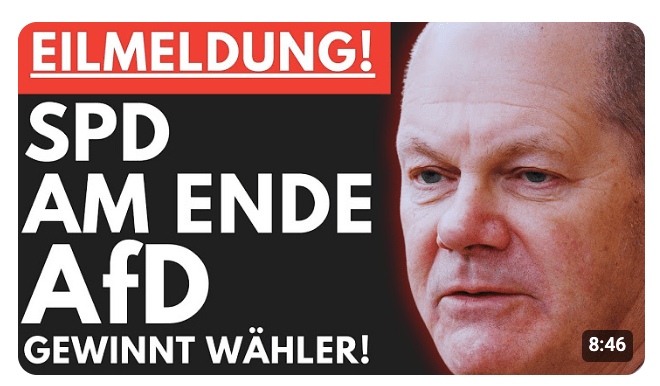 SCHOLZ HOFFT AUF WUNDER – AfD SCHREIBT GESCHICHTE!