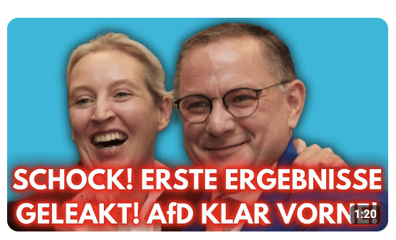 Schock! Erste Wahlergebnisse der Bundestagswahl geleakt – AfD uneinholbar vorn!