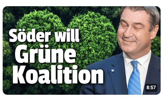 SÖDER will GRÜNE KOALITION