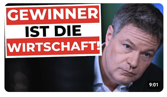HABECKs ABSTURZ – Wirtschaft kann sich von GRÜNEN erholen!