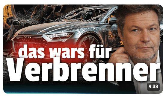 Verbrenner VERBOT bleibt und wird NICHT beendet